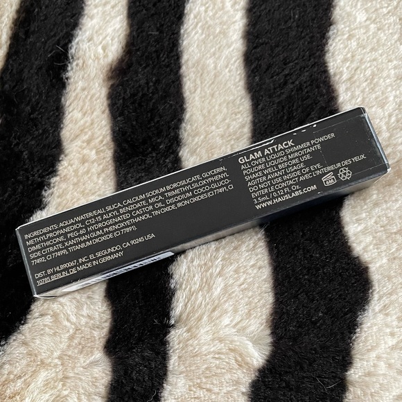 NWT Lady Gaga EYES Liquid Shimmer Eyeshadow Haus Laboratories Silver 11 FLASH - Picture 9 of 16